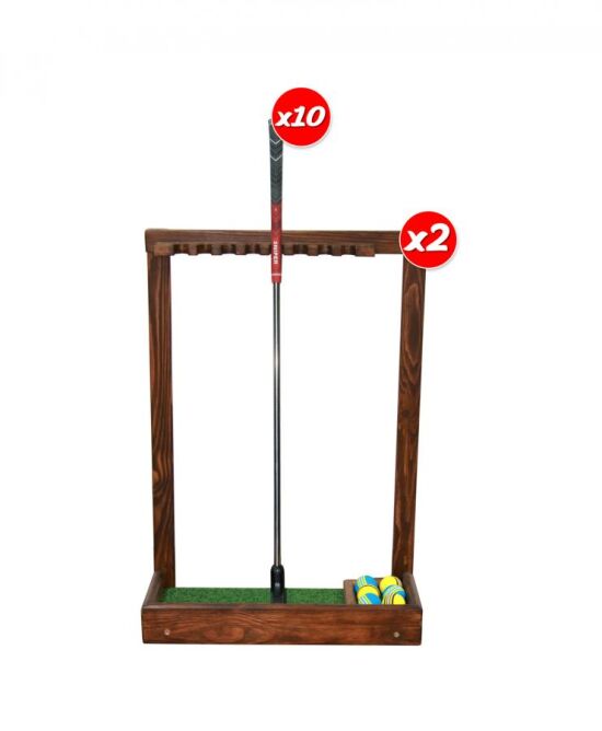Набір міні-гольф для бізнесу «Premium» на 9 доріжок — фото 10
