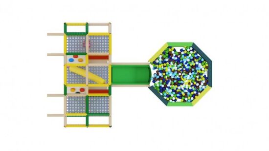 Дитячий ігровий лабіринт Соти медові — фото 5