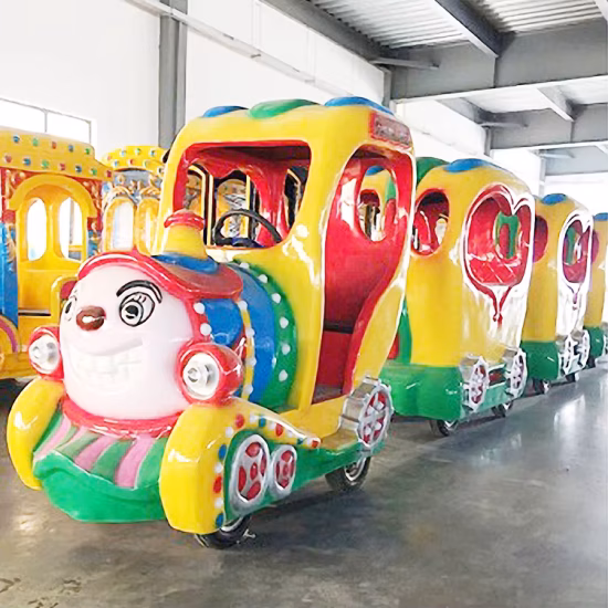 Cute Cartoon Train — фото 3