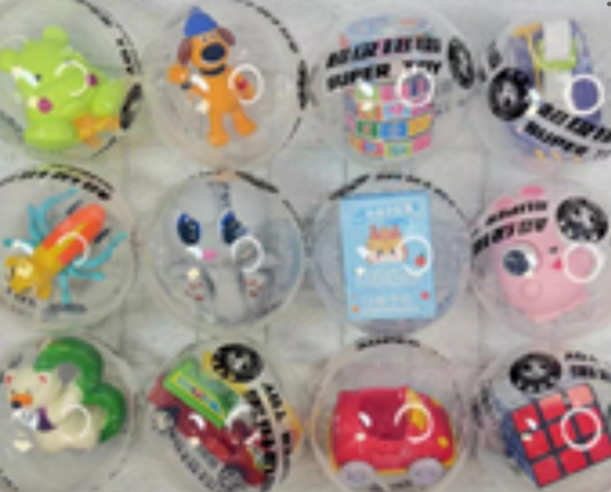 Фігурка-сюрприз у капсулі Economy Clear 100 мм — фото 1