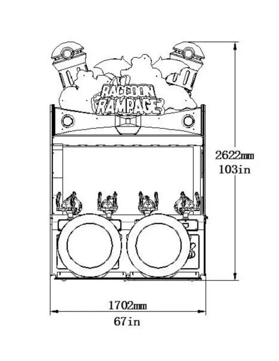 Водний атракціон UNIS Raccoon Rampage — фото 5