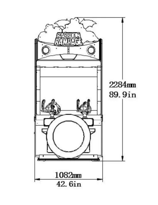 Raccoon Rampage 2P — аркадна водна shooting-гра — фото 3