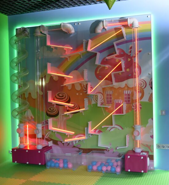 Пневмолабіринт 2,4х2,4м Бізі борд — фото 3