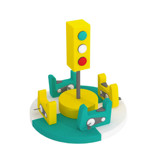 Дитяча карусель «Traffic Light Carousel» — фото 1