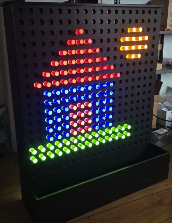 Піксельна LED дошка Pegboard 375х125 см — фото 1