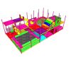 Вуличний лабіринт Квітка-семицвітка 6 х 4 х 4 м — фото 13