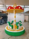 Дитяча електрична карусель Soft Play для indoor playground — фото 4